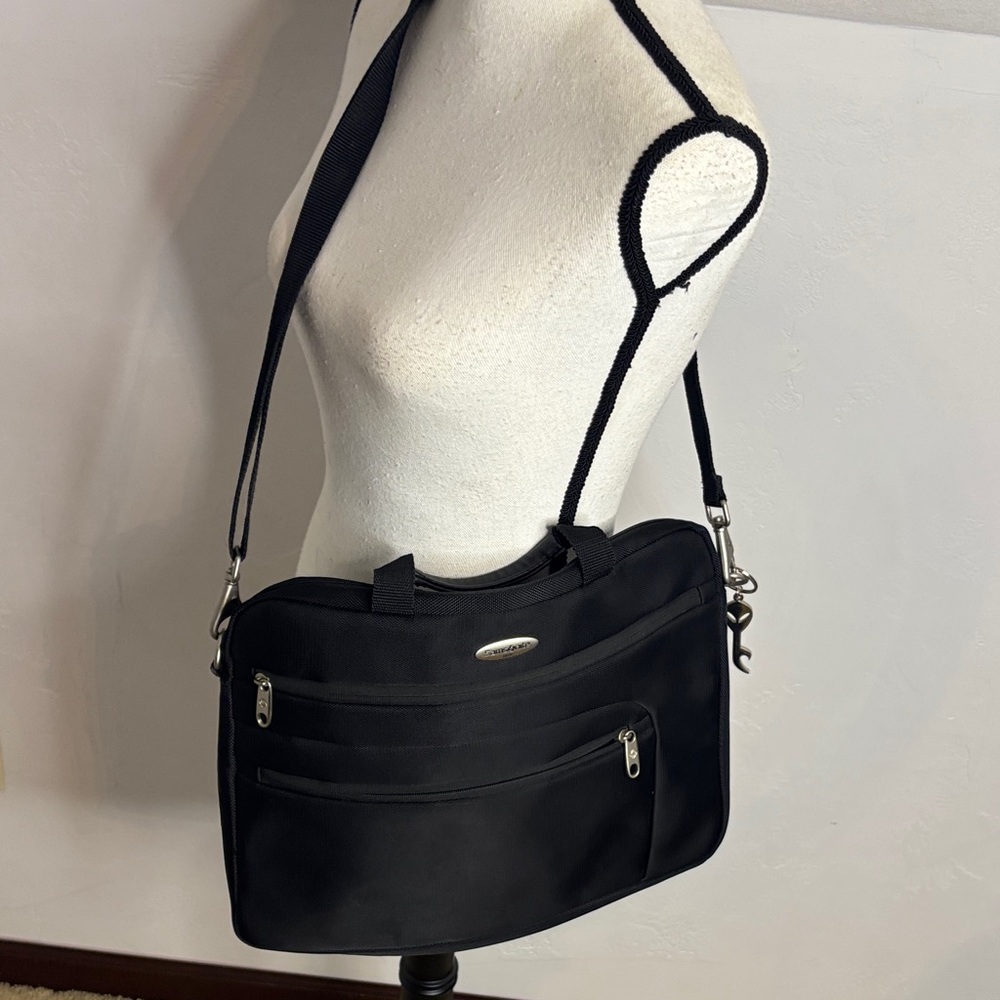 Samsonite Black Laptop Bag for Men TOT8807